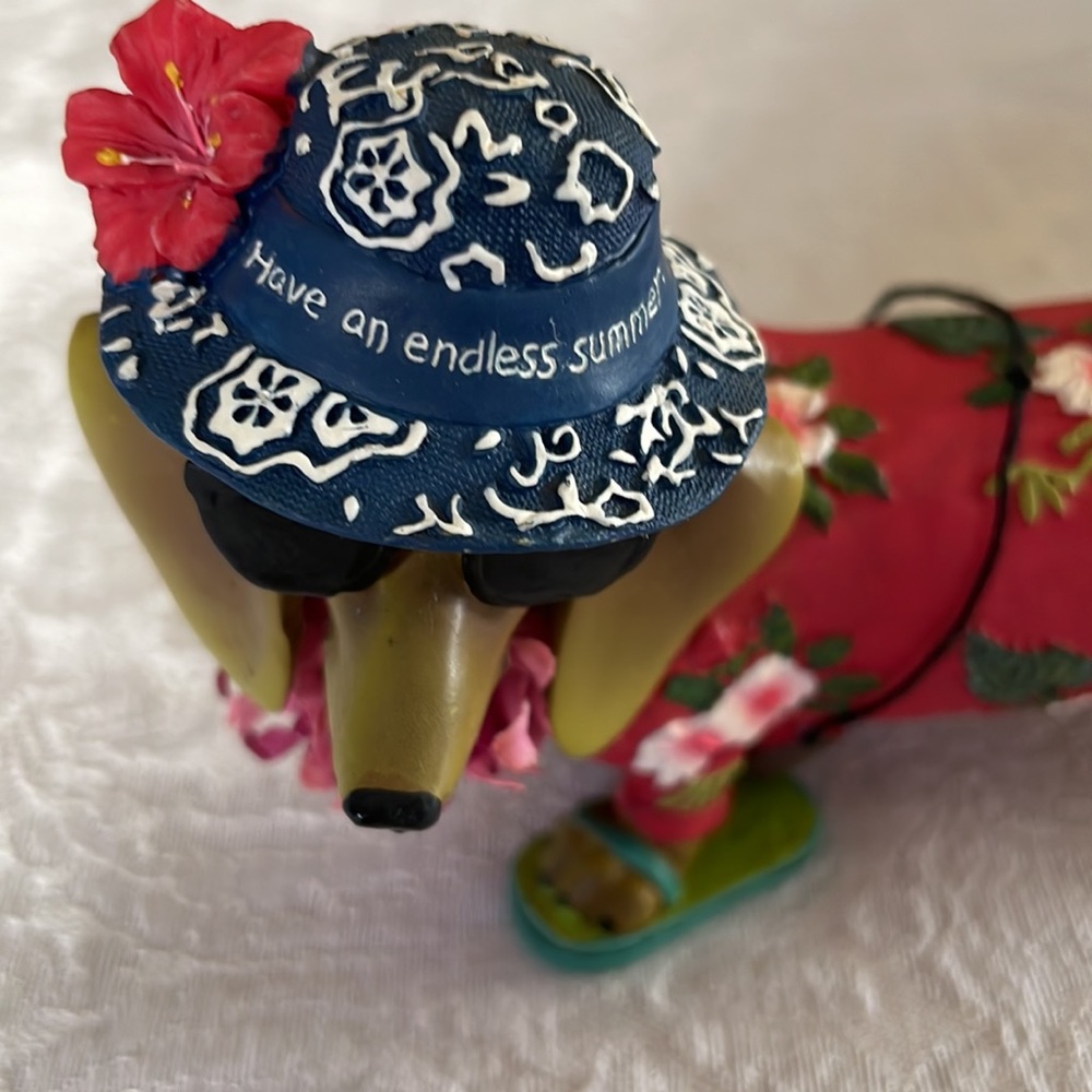 Westland Giftware “Hot Diggity!” dachshund Long Hot Summer figurine. - Picture 3 of 14